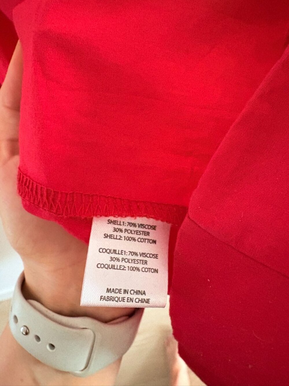 Torn By Ronny Kobo Monica Midi Dress Ribbed Poplin Crimson Red NWOT Size Small - Picture 9 of 10